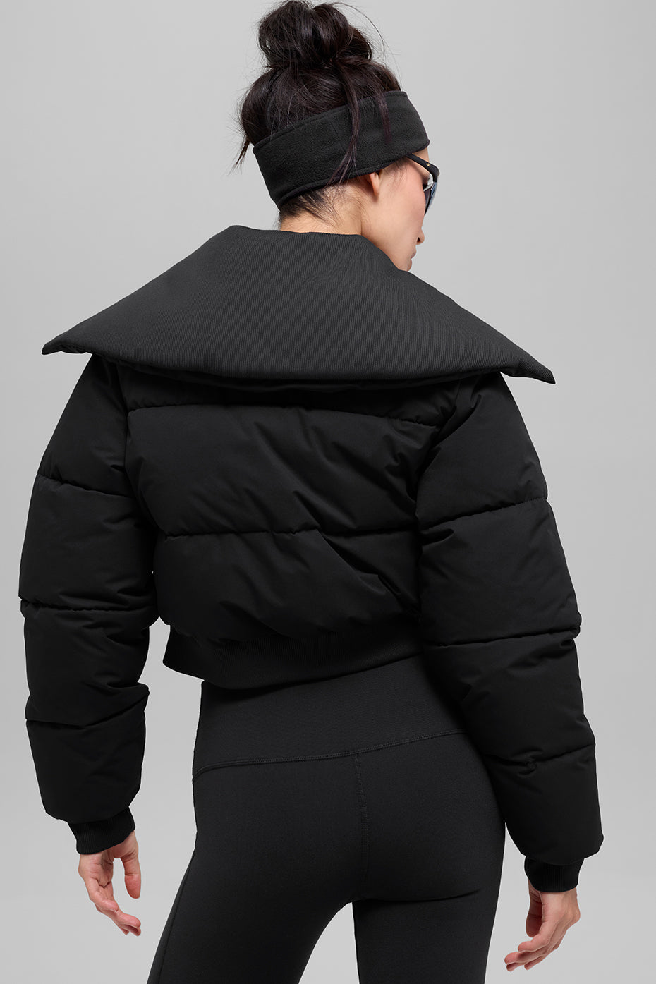 Alternative view of Captivate Puffer   Black