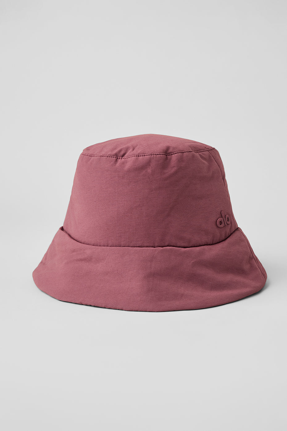 Alternative view of Good Shade Puffer Bucket Hat   Burgundy Truffle