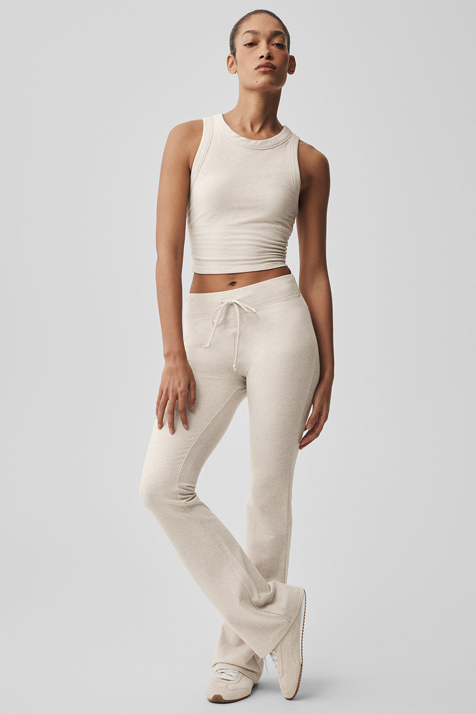 Sway Bootcut Sweatpant   Oatmeal Heather