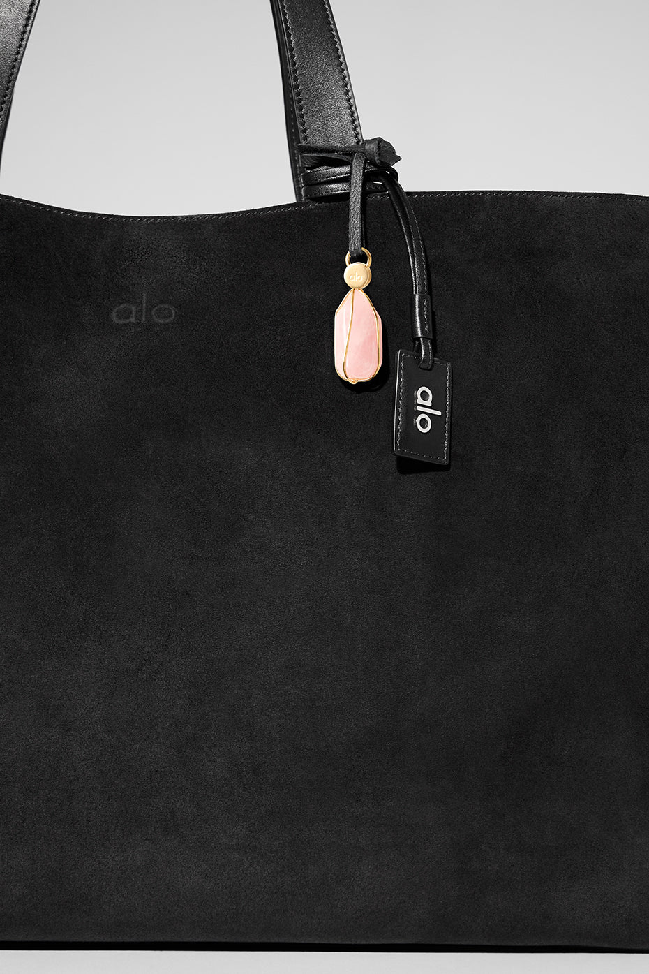 Alternative view of ALO Intention Crystal   Rose Quartz