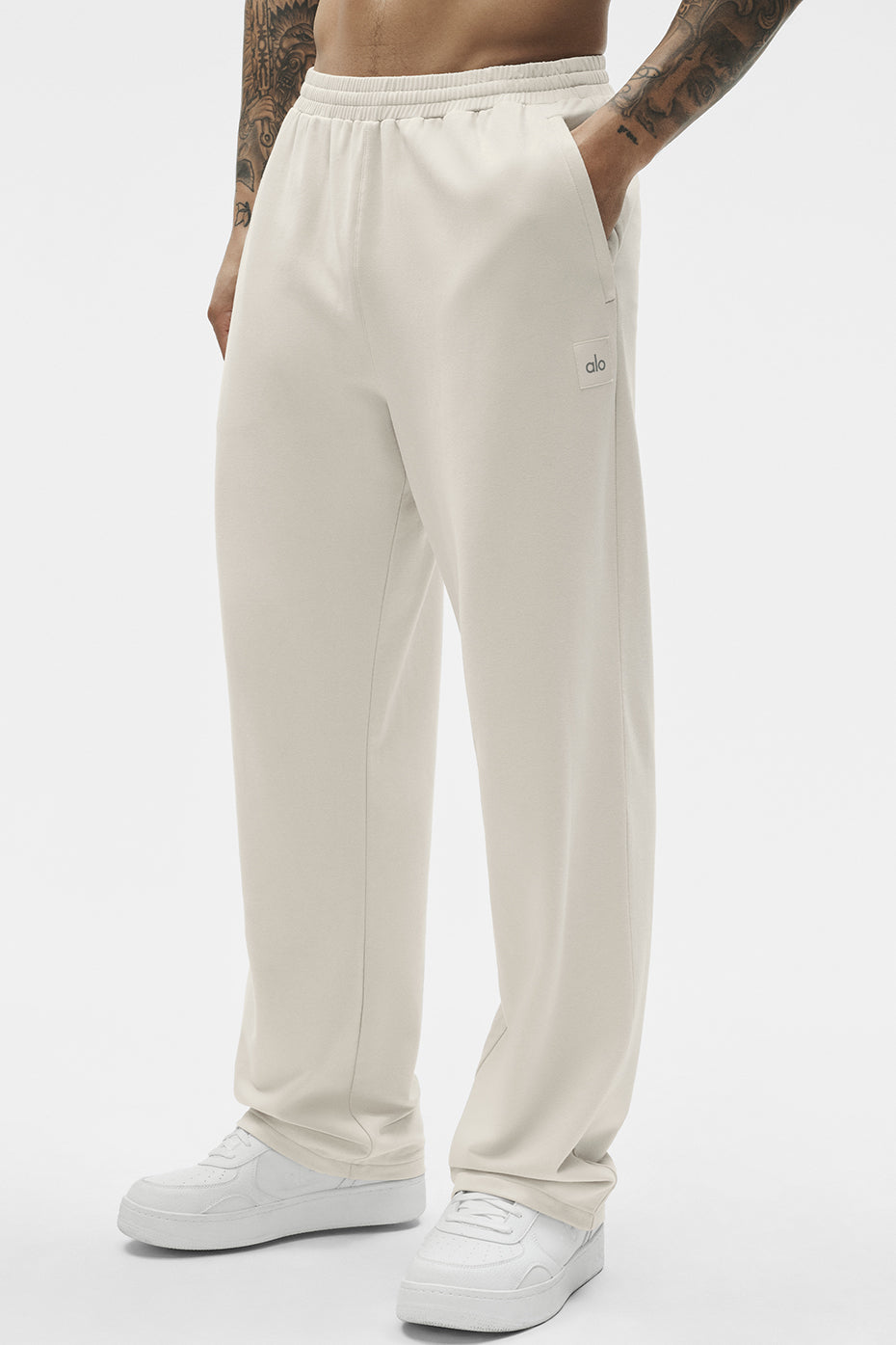 Double Take Straight Leg Pant   Bone