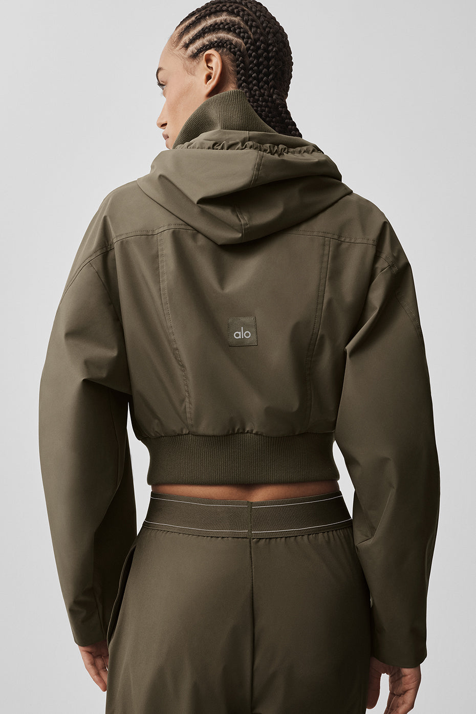 Alternative view of First Draft Jacket   Olive Tree