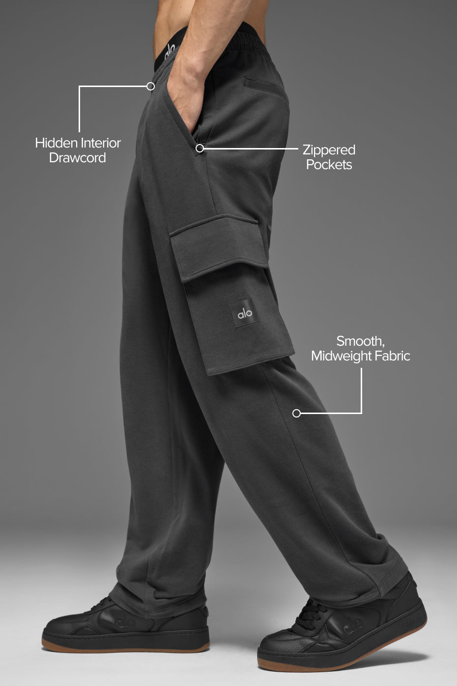 Alternative view of Double Take Cargo Pant   Anthracite