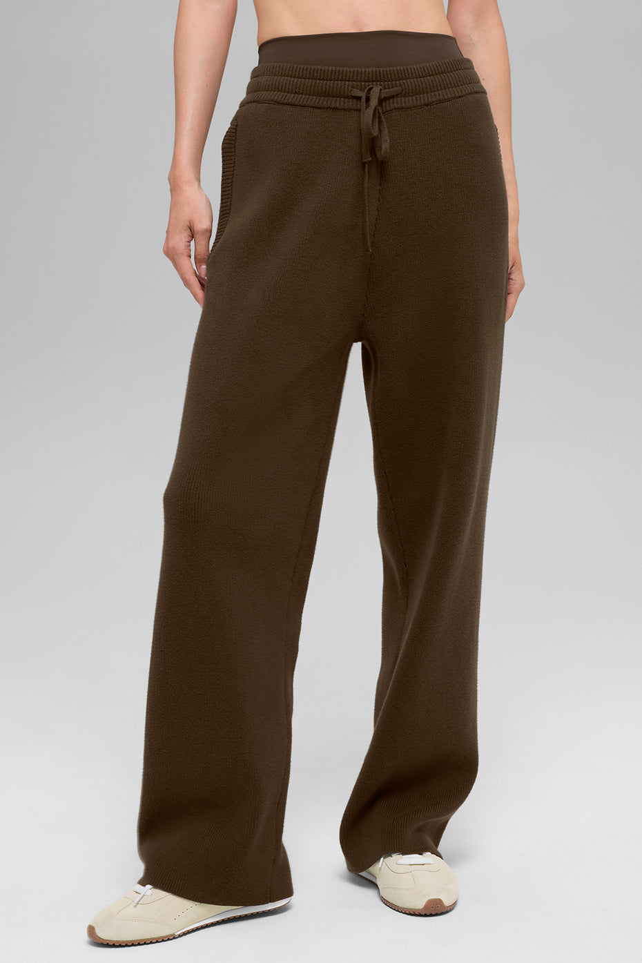 Scholar Straight Leg Sweatpant   Espresso