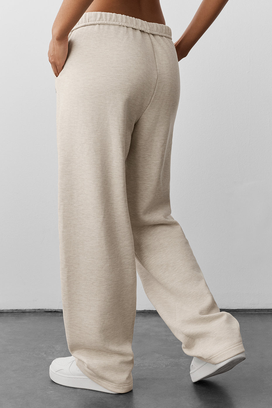 Alternative view of Accolade Straight Leg Sweatpant   Oatmeal Heather