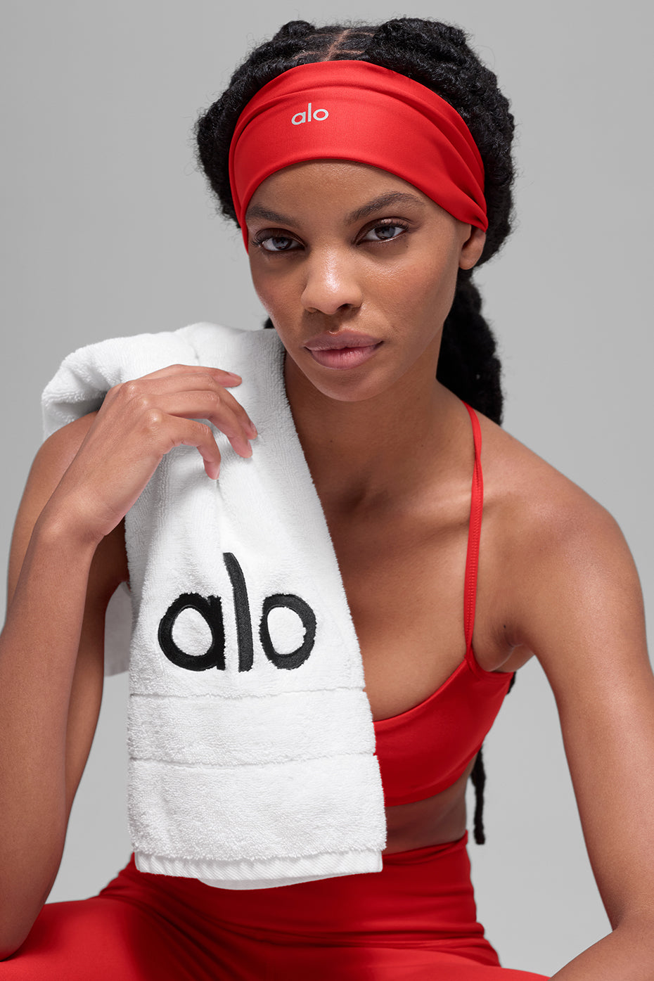 Airlift Headband   Bright Red