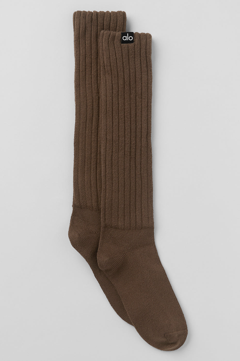 Unisex Scrunch Sock   Espresso