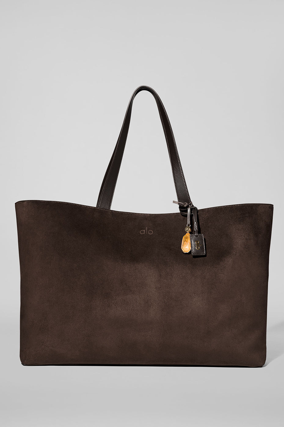 ALO Tranquility Tote   Espresso Suede