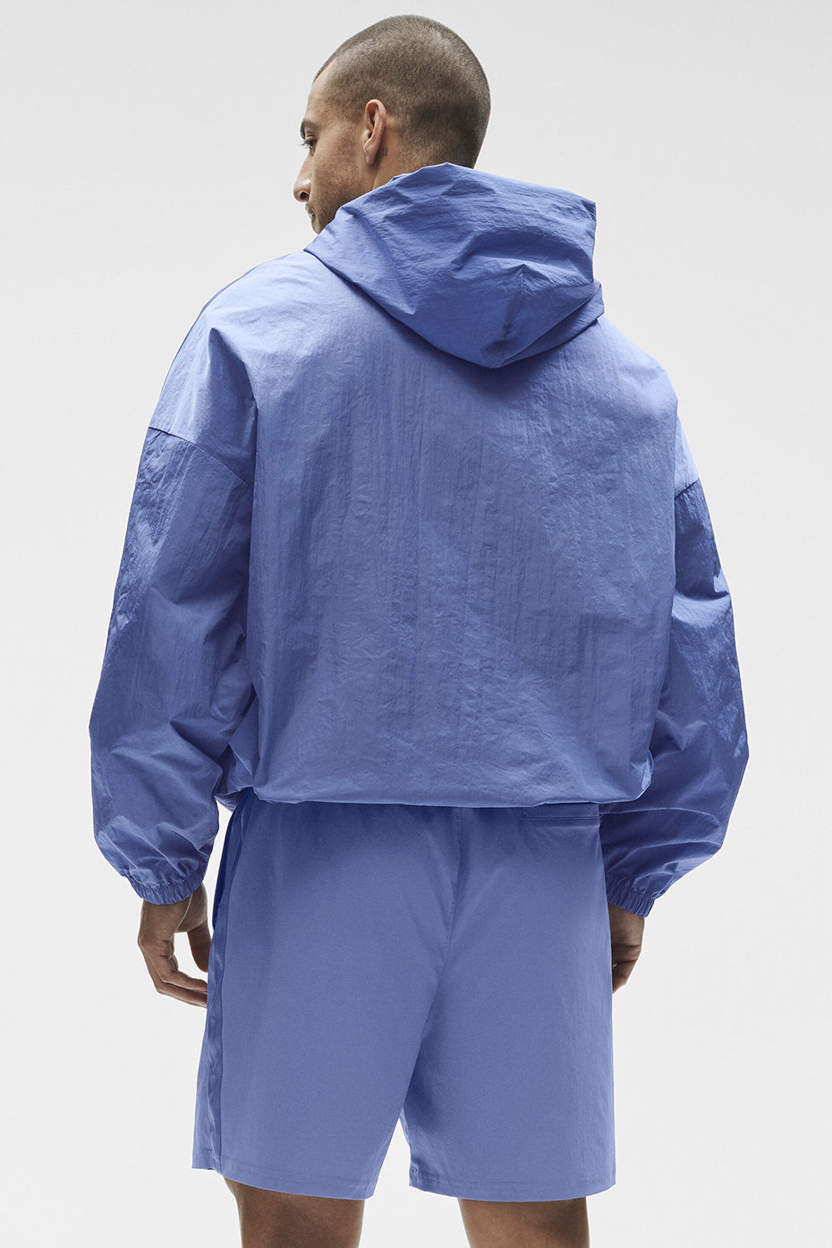 Alternative view of Axis Hooded Pullover   Provence Blue