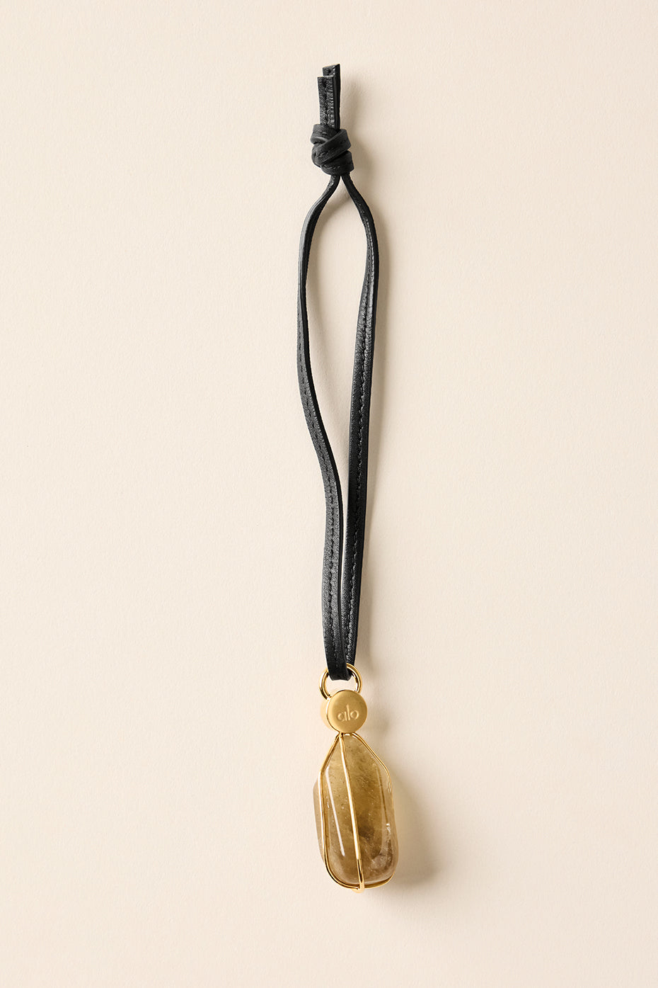 ALO Intention Crystal   Smoky Quartz/Gold