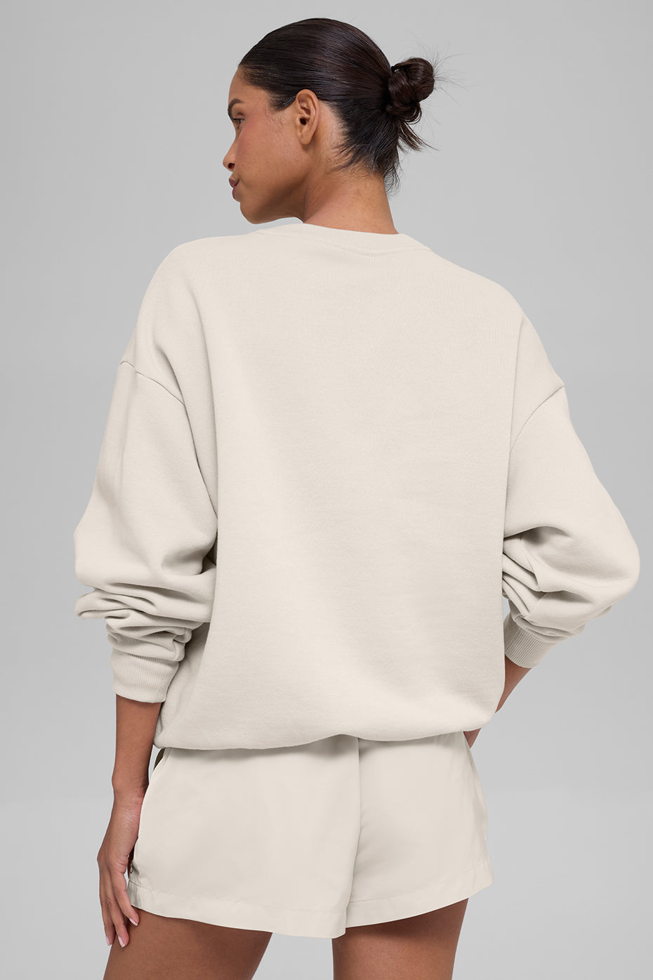 Alternative view of Accolade Crew Neck Pullover   Bone