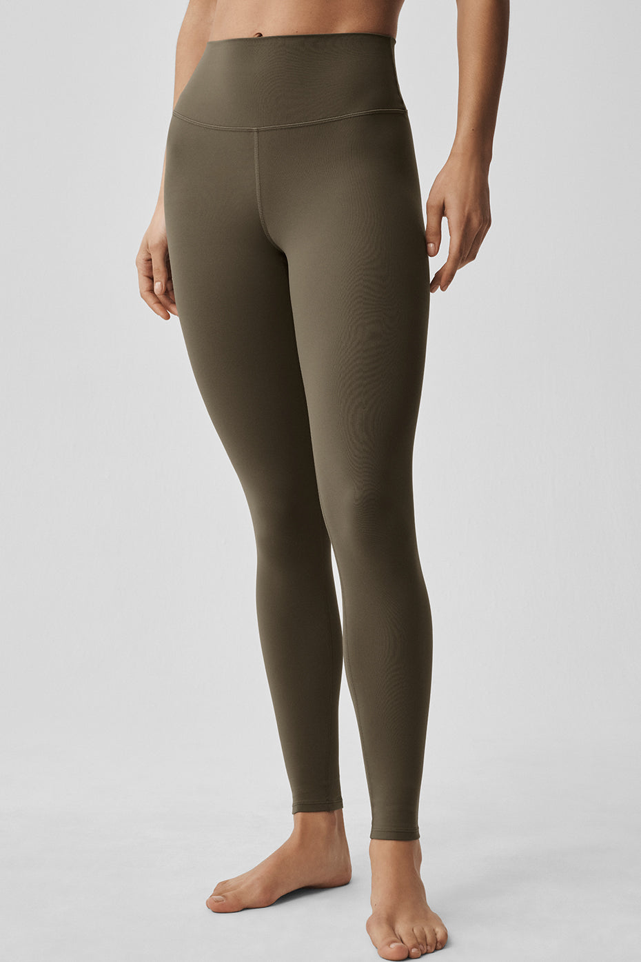 ALO Softsculpt High Waist Legging   Olive Tree