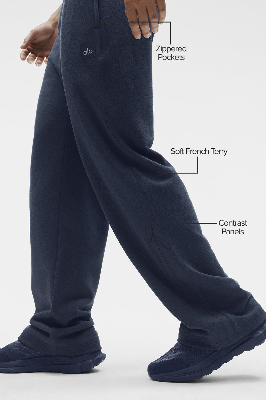 Alternative view of Field Sweatpant   Navy