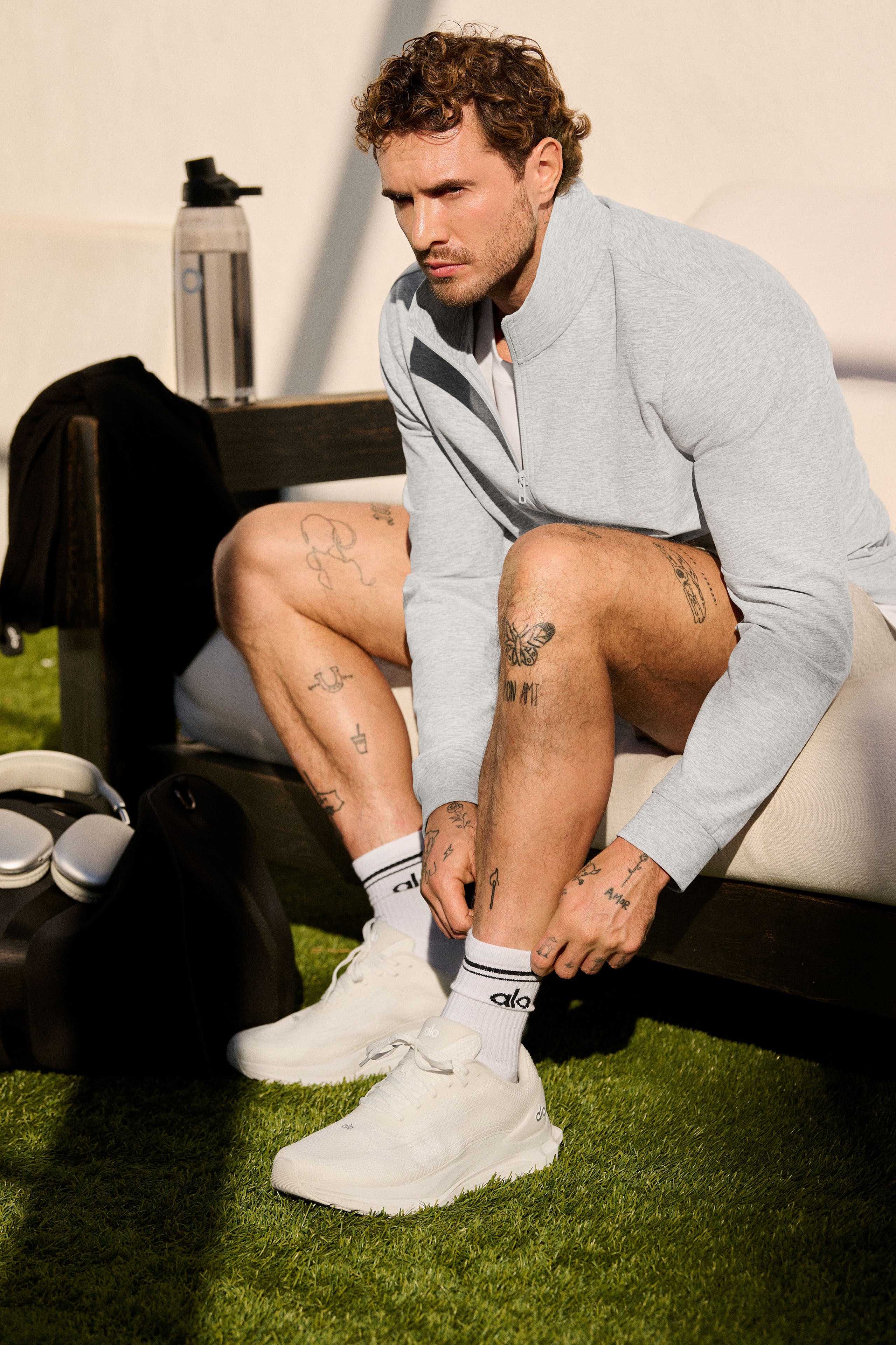 ALO Runner   White/White
