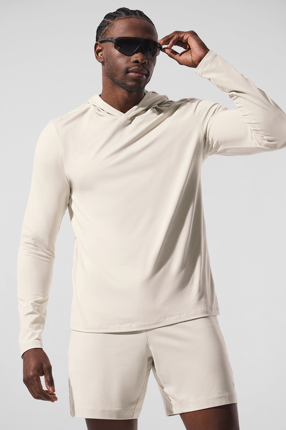 Conquer Reform Long Sleeve With Hood   Bone