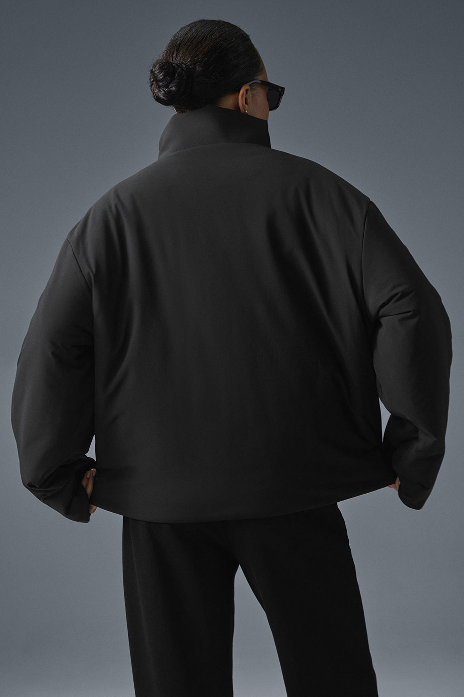 Alternative view of Stretch Woven Notable Jacket   Black