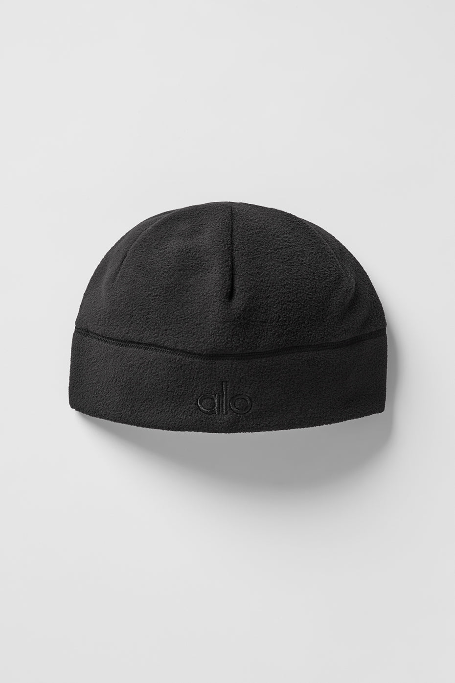 Alternative view of Performance Fleece Beanie   Black/Black