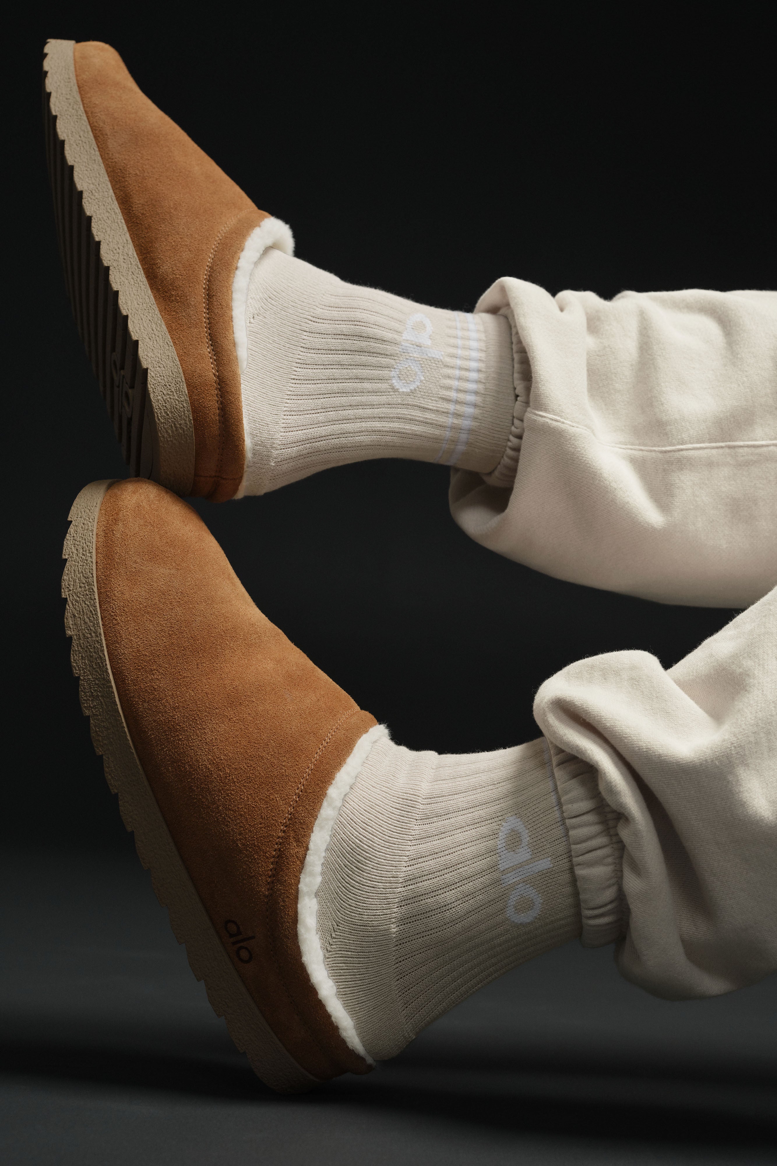 Recovery Slipper   Saddle/Ivory
