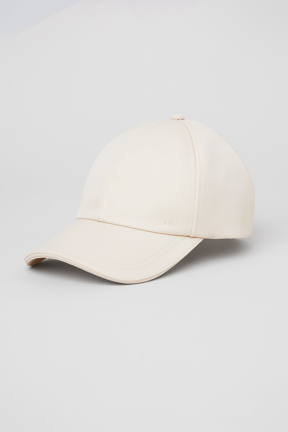 Satin Off Duty Cap   Creme