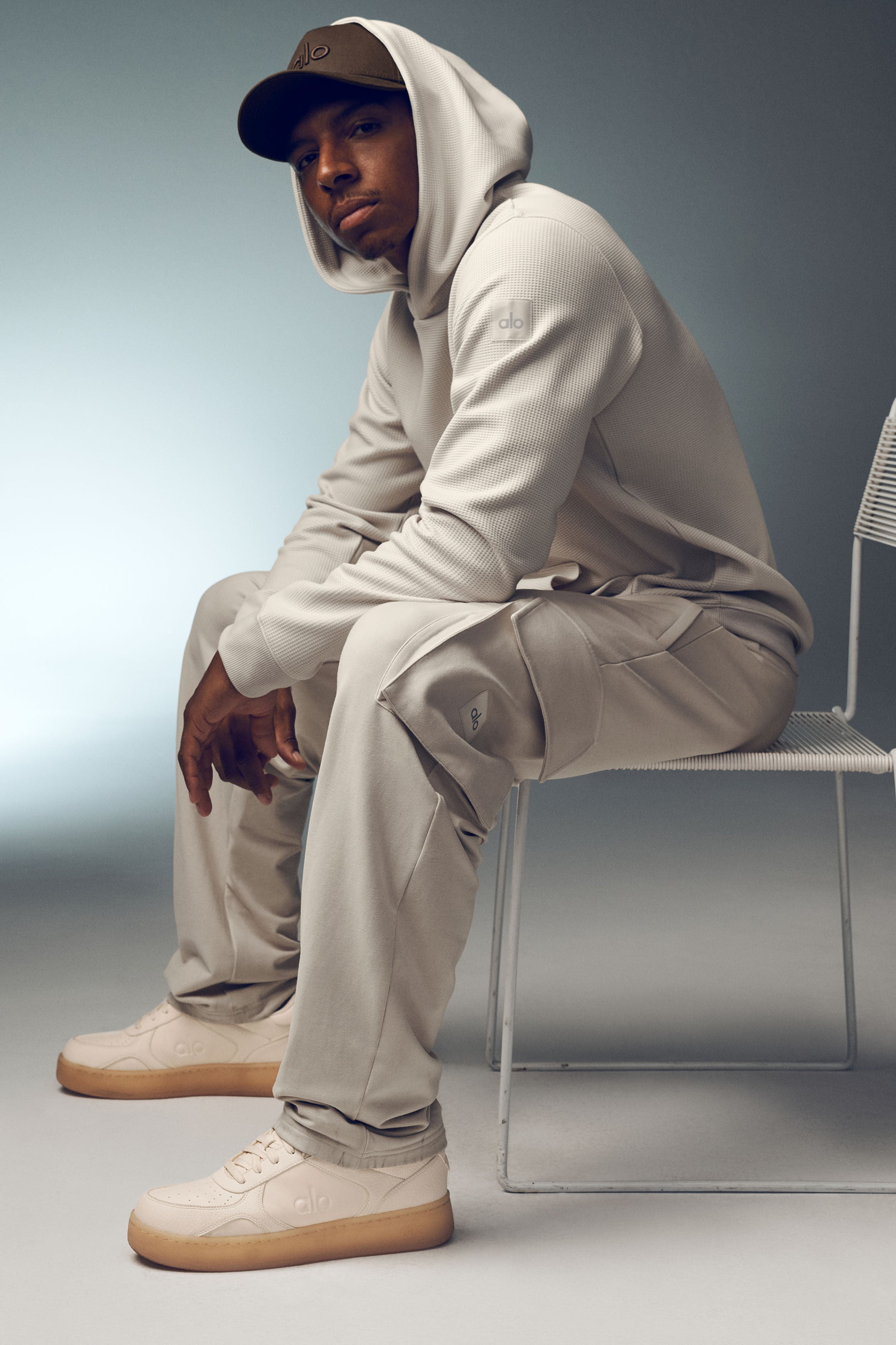 ALO Recovery Mode Sneaker   Clay