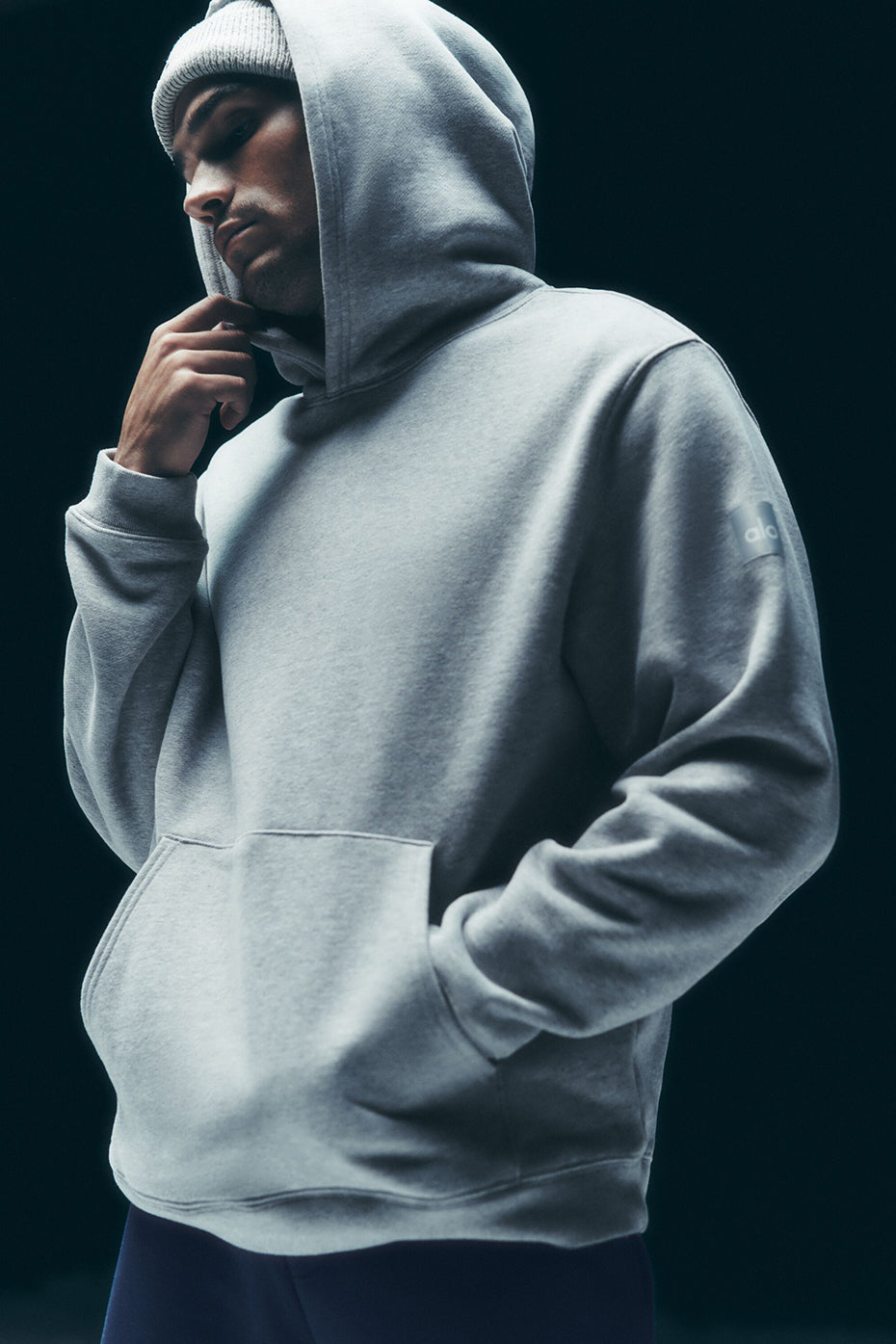 Renown Heavy Weight Hoodie   Athletic Heather Grey