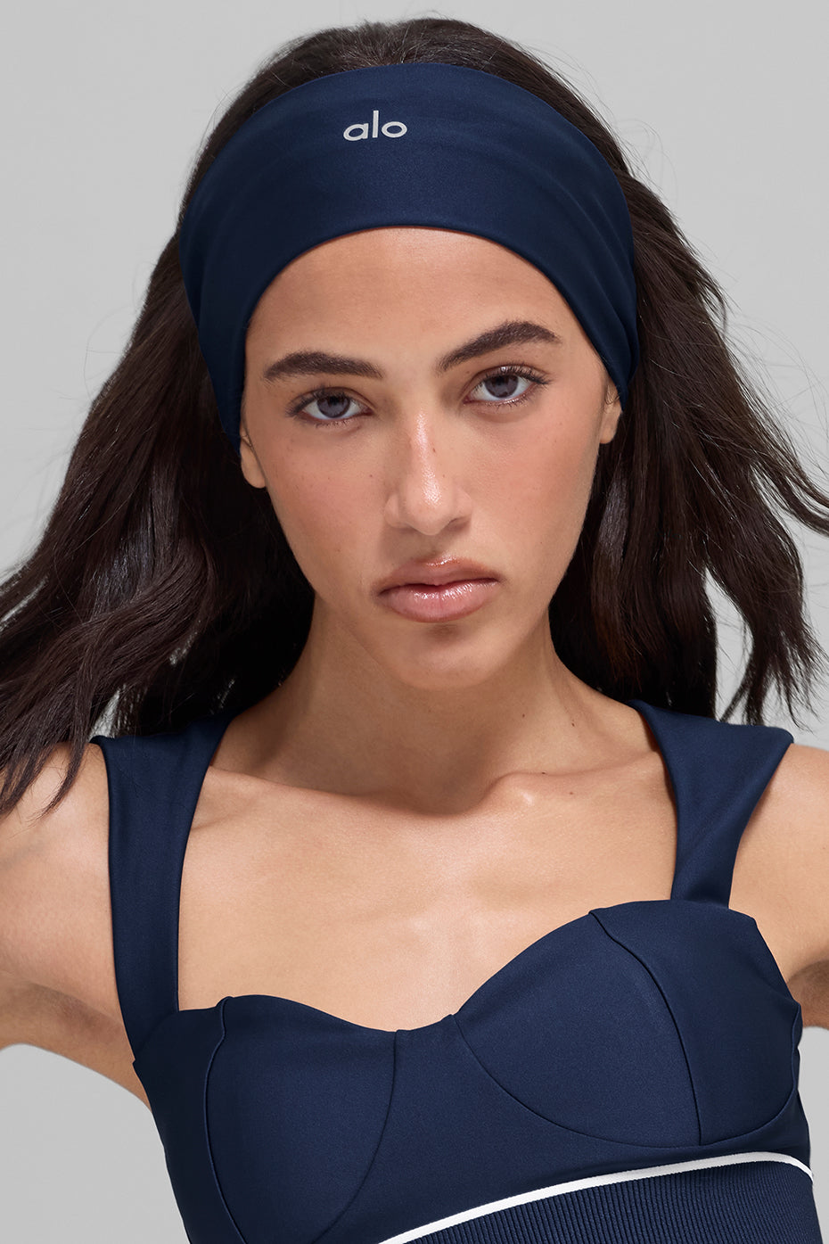 Airlift Headband   Navy