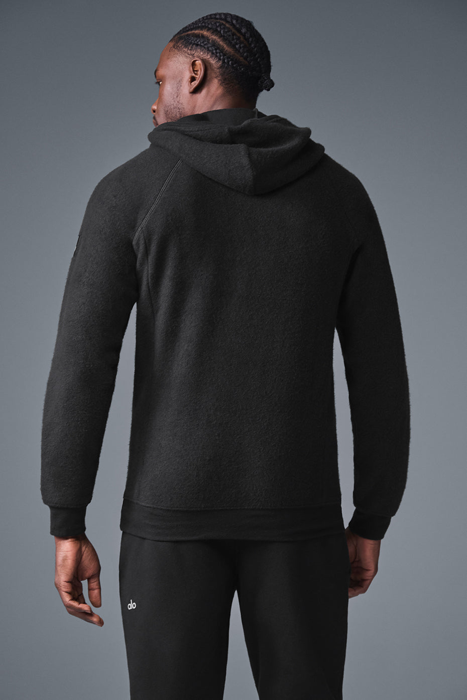 Alternative view of The Triumph Hoodie   Black