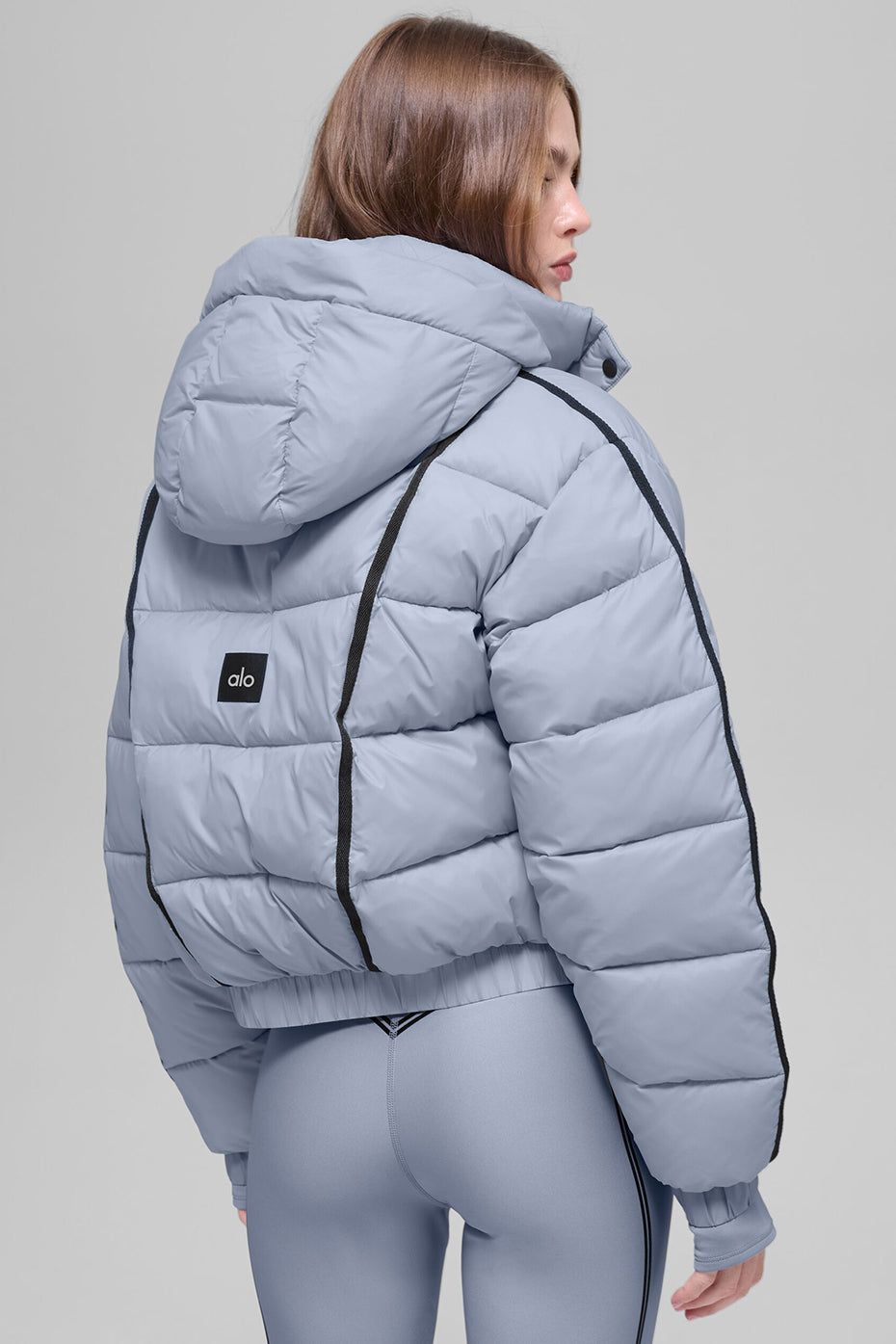 Alternative view of Aspen Love Puffer Jacket   Winter Frost