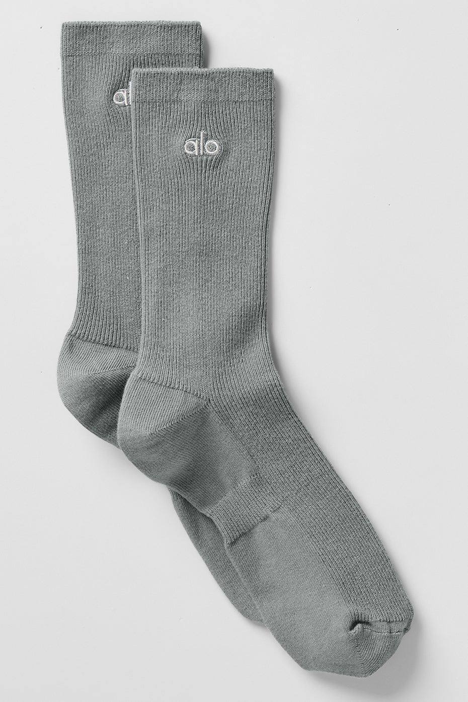 Unisex Half Crew Understated Sock   Lunar Grey