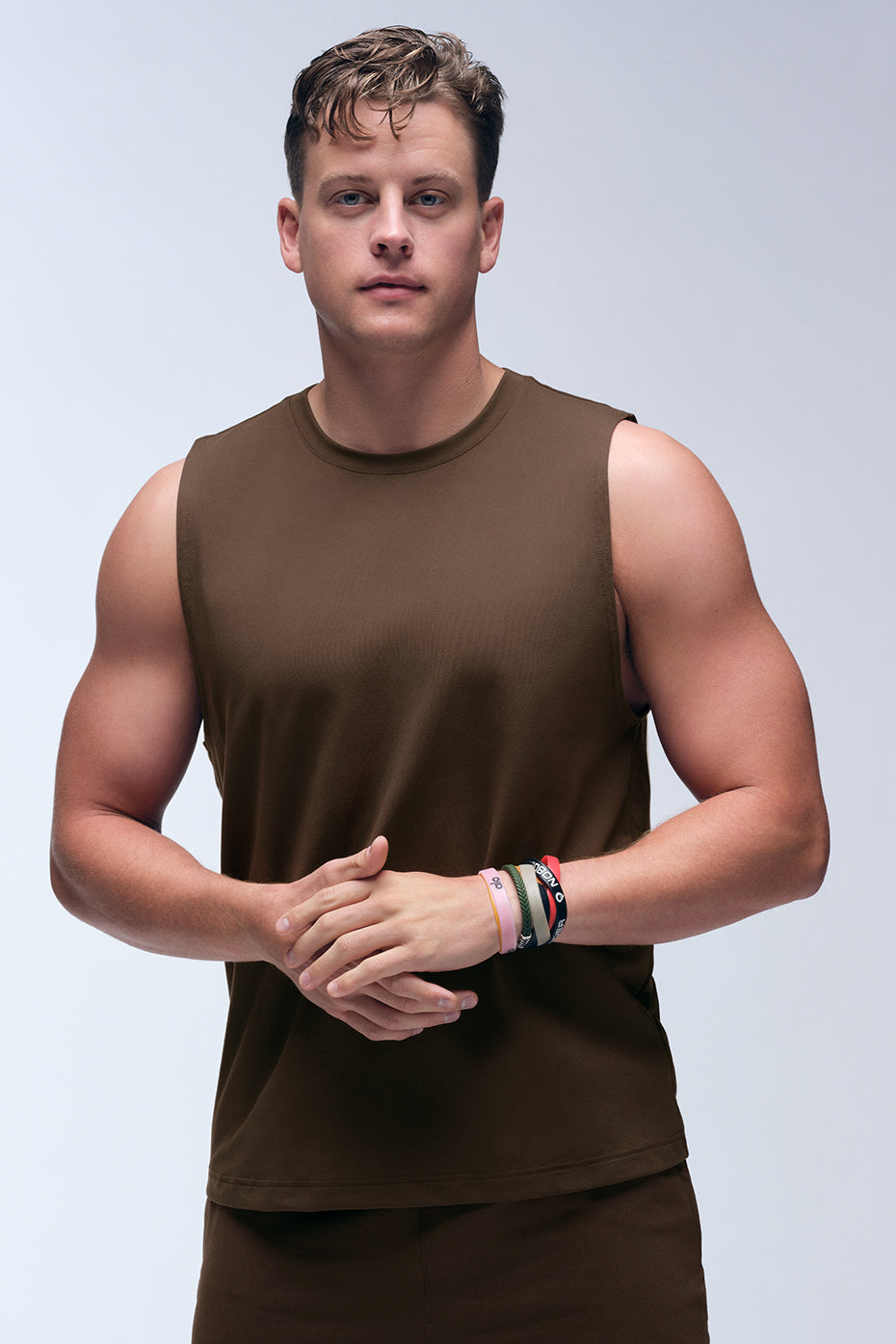 Conquer Muscle Tank   Espresso