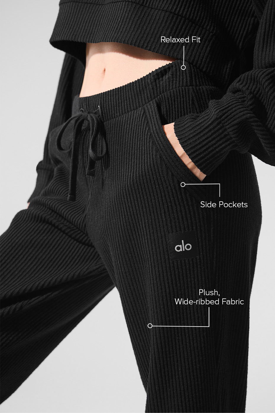 Alternative view of Muse Sweatpant   Black