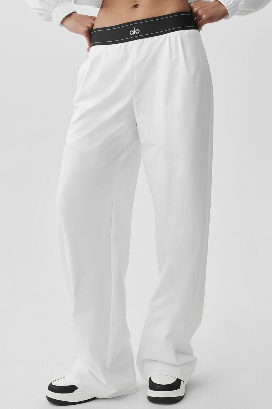 Suit Up Trouser (Long)   White/Black