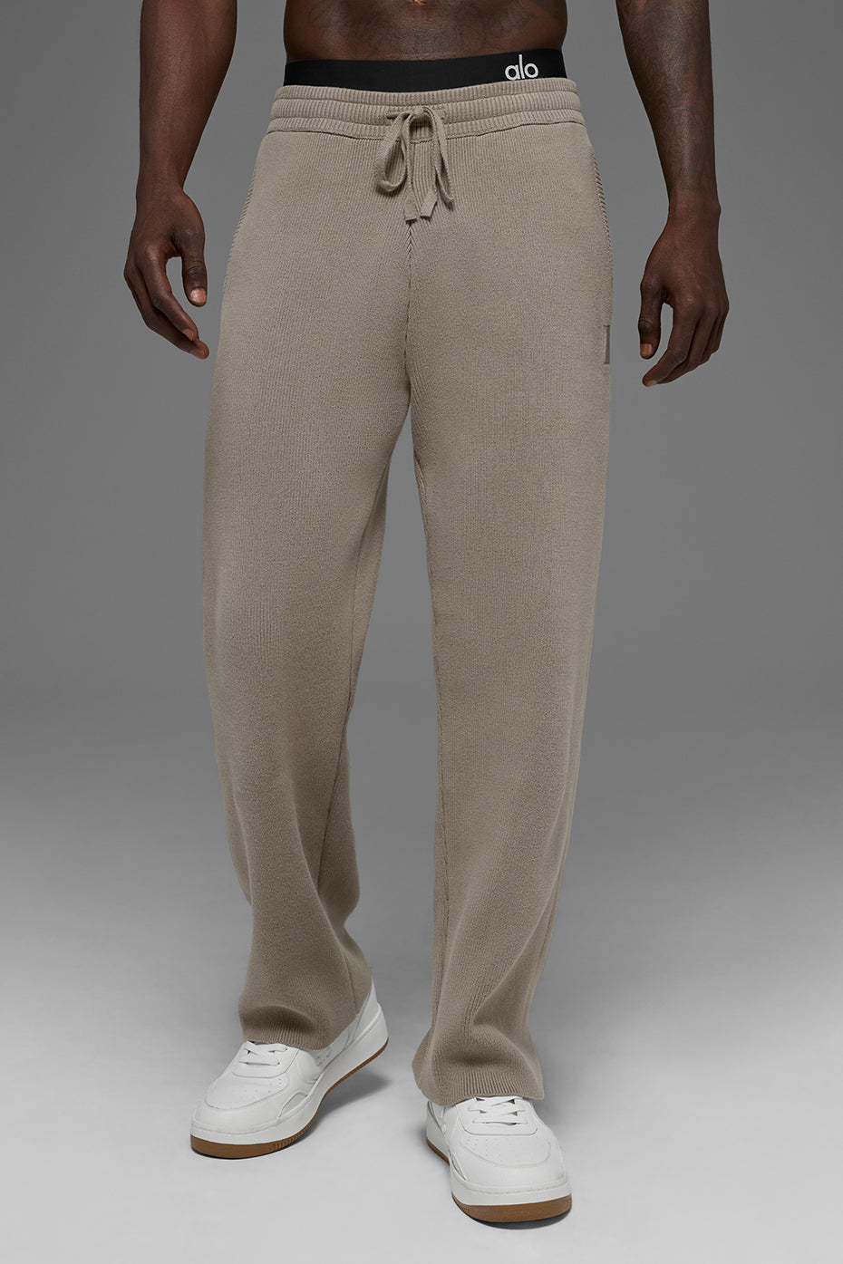 Scholar Straight Leg Sweatpant   Light Cocoa