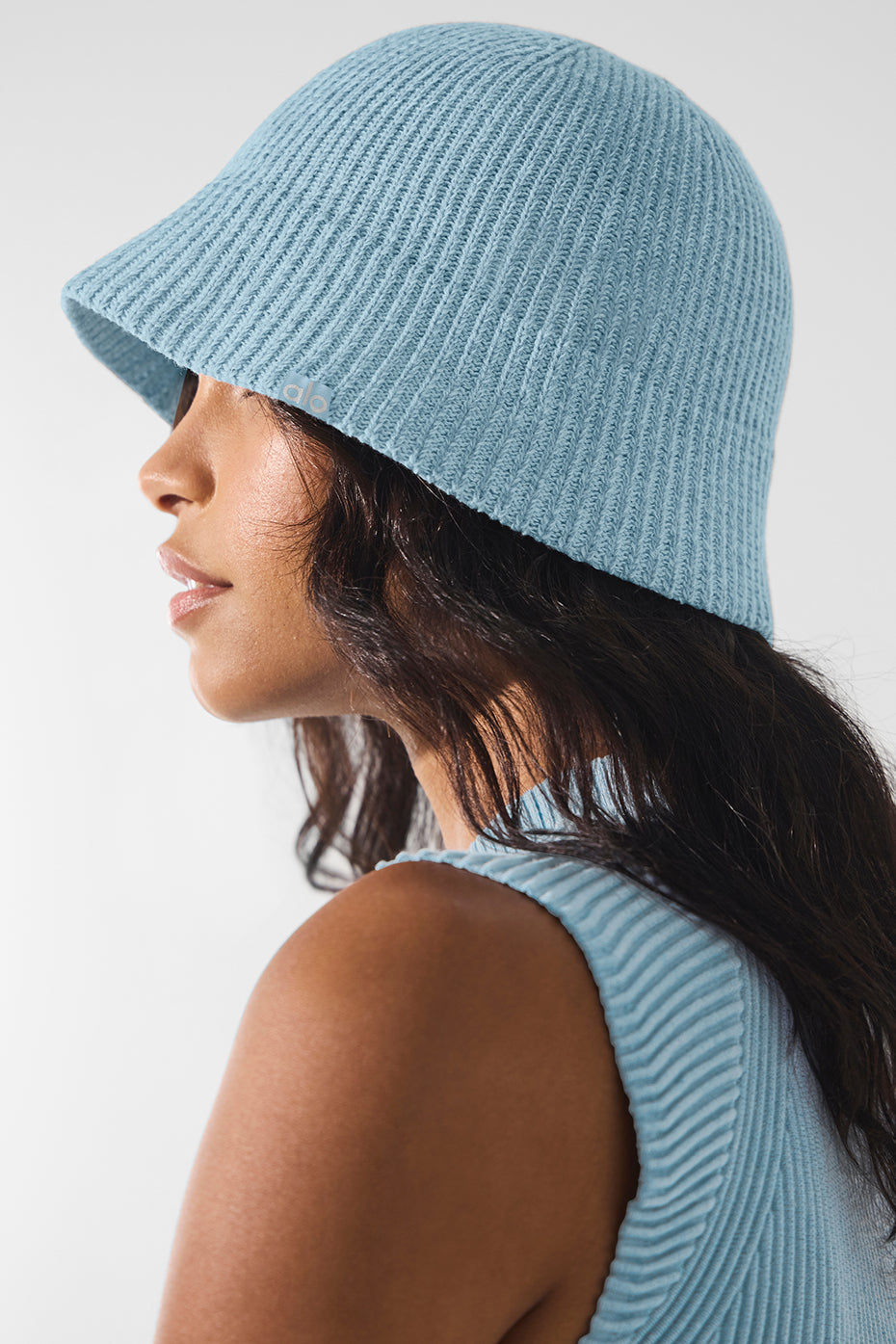 Alternative view of Denim Knit Cloche   Celestial Blue/Dark Celestial Blue