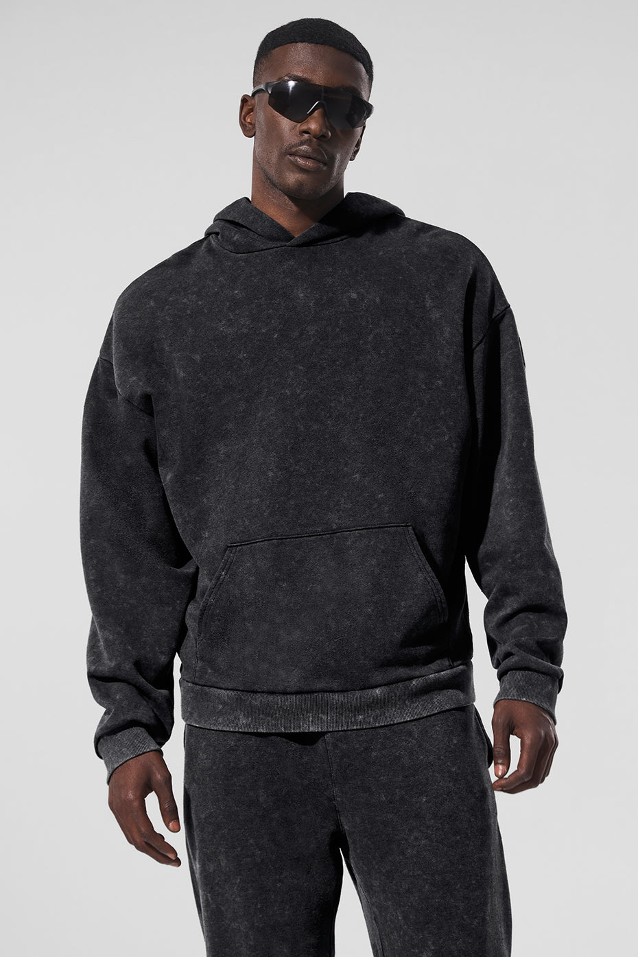 Chill Vintage Wash Hoodie   Black Wash