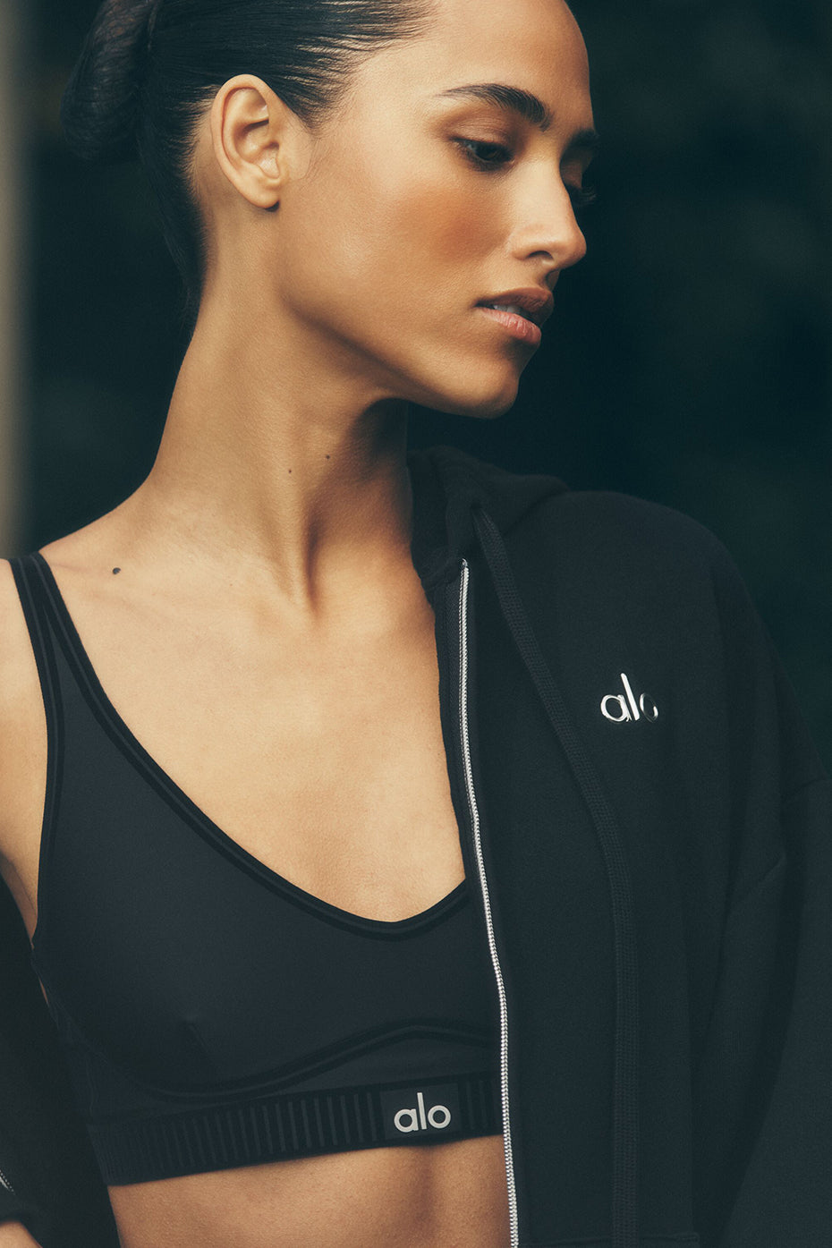 Airlift Line Up Bra   Black