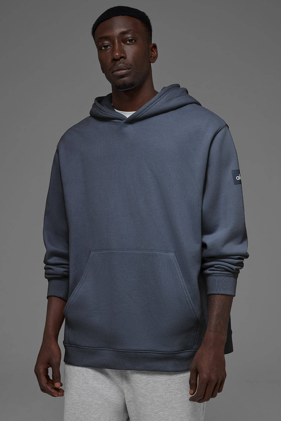 Renown Heavy Weight Hoodie   Bluestone